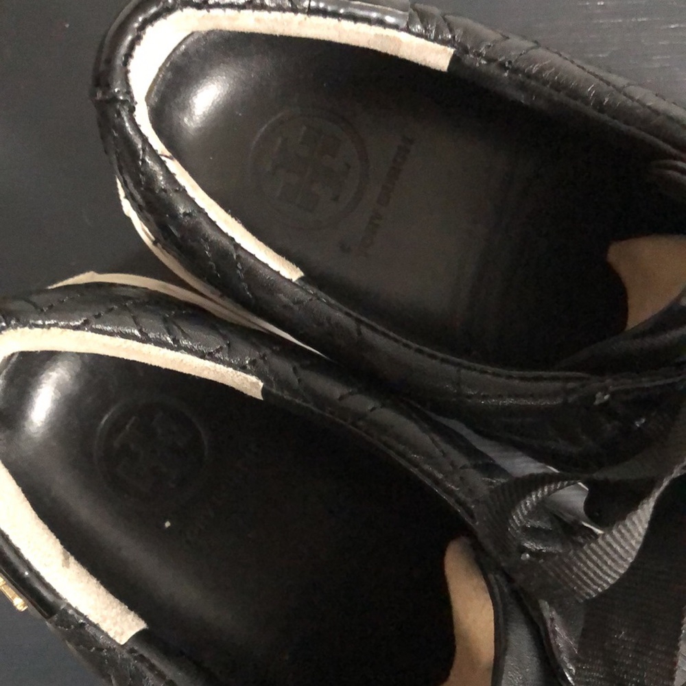 Tory Burch Black Leather Shoes - Picture 9 of 13